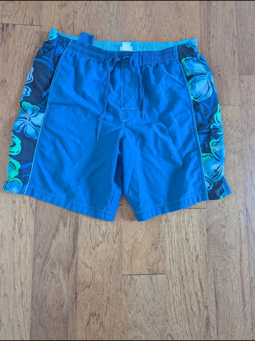 Speedo Blue Swim Trunks Size XL